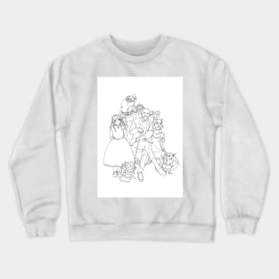 Reynold Jay and Duy Truong in a World of Imagination Crewneck Sweatshirt